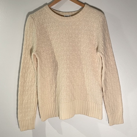 FILIPPA K Cream Lambswool Structured Pullover - Picture 1 of 3